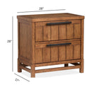 Conway - Drawer Nightstand - Honey Wheat