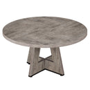 Round Dining Cross Base Kitchen Table by HouseOfZazla