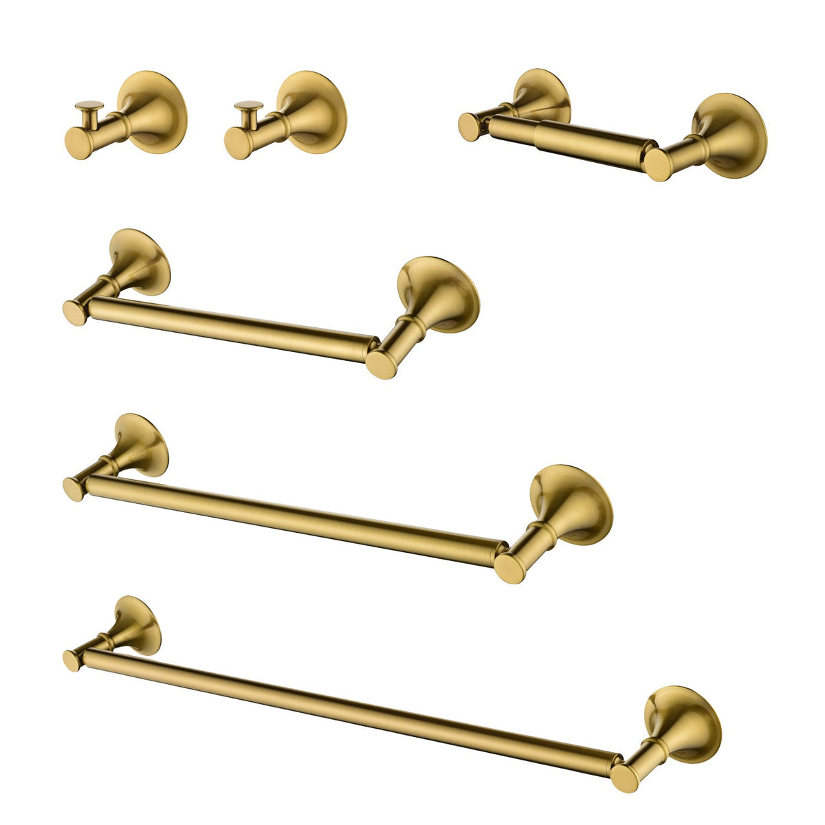 6 Piece Bathroom Accessories Set, photo 3 of 10