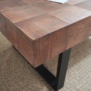 Rectangular Coffee Table With U-Shaped Legs Living Room - Multi by HouseOfZazla