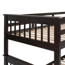 Stairway Bunk Bed With Storage And Guard Rail For Bedroom by Unique Piece Furniture