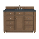 James Martin Bristol 48" Single Bathroom Vanity, Saddle Brown
