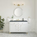 James Martin Chicago 48" Single Bathroom Vanity, Glossy White