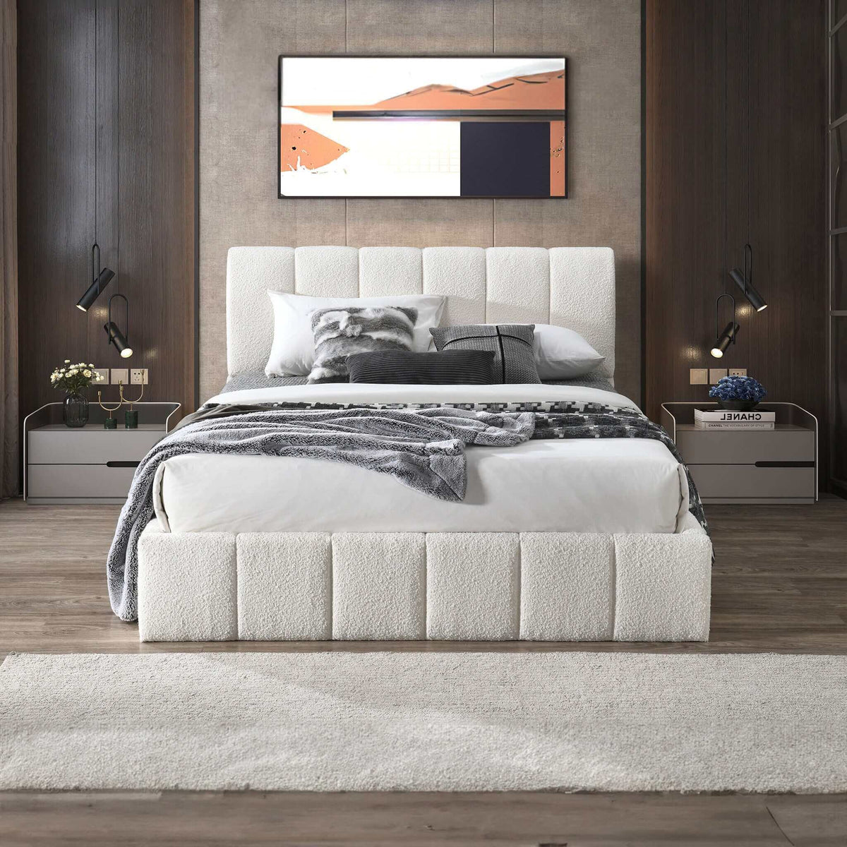 Hilar - Elegant Design Platform Bed, photo 5 of 5