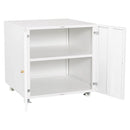 Office Furniture Copier Cabinet 2 Door Steel Copier Stand Mobile Pedestal File Printer Stand by Unique Piece Furniture