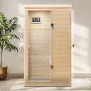 Hemlock Mini 1 Person Far Infrared Door Indoor Sauna Room by HouseOfZazla