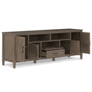 Ela - TV Media Stand - Smoky Brown by HouseOfZazla