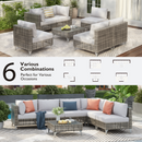 K&K 7-Piece Wicker Patio Furniture Set by HouseOfZazla