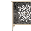 Sideboard Buffet Cabinet with 4 Doors and Adjustable Shelves