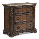 Nightstand, 3 Drawers - Brown / Coffee by Unique Piece Furniture