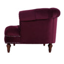 La Rosa - Victorian Chesterfield Loveseat by Unique Piece Furniture