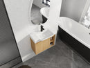 28'' Wall-Mounted Bathroom Vanity