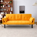 Sofa Bed With Foldable Design And Cup Holder