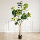 7FT Artificial Fiddle Leaf Fig Tree, Realistic Faux Potted Plant by HouseOfZazla