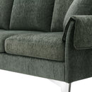 84" Convertible Sectional Sofa, Modern Chenille L-Shaped Sofa Couch with Reversible Chaise Lounge, Fit for Living Room, Apartment (2 Pillows)