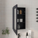 Medicine Cabinet 25.7" H, 1 Door, 3 Shelves, 1 Mirror by HouseOfZazla