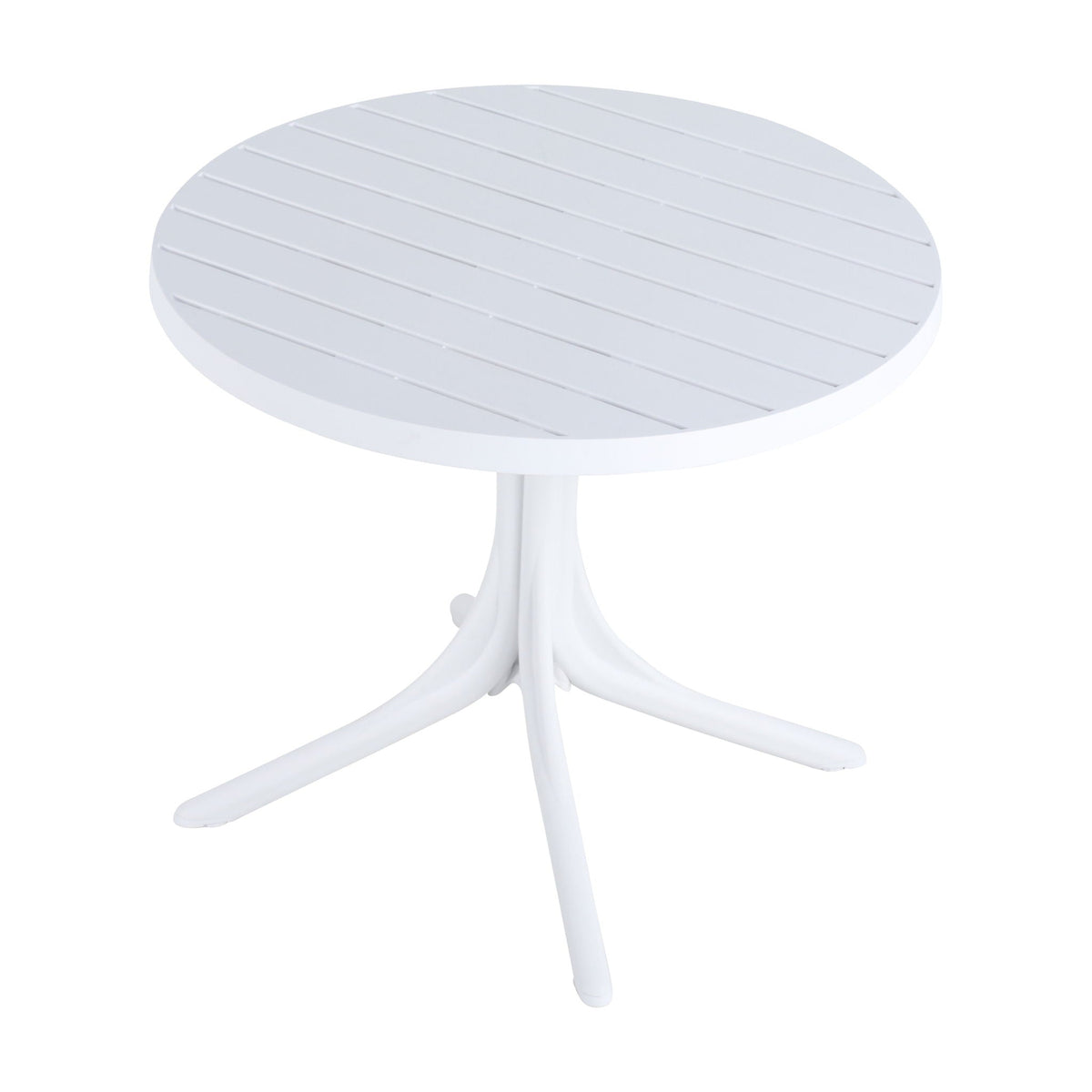 4 Modern Stackable Plastic Armchair Matched With Round Table, photo 29 of 31