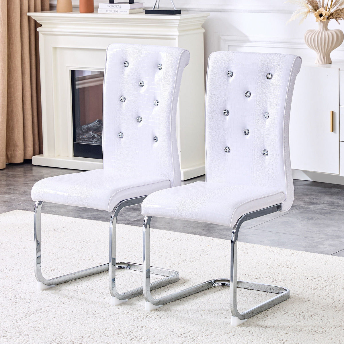 Elegant Design Upholstered Dining Chairs, photo 24 of 24