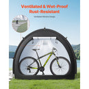Outdoor Bike Storage Tent Fan-Shaped Waterproof Bike Tent for 4 to 5 Bikes