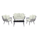 Portofino - 4 Piece Outdoor Conversation Set