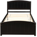 Platform Bed & Headboard, Footboard And Wood Slat Support by Unique Piece Furniture