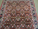 3' X 5' Handmade Knotted Indian Amritsar Floral Oriental Wool Red Rug Organic Nice