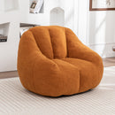 Comfy Bean Bag Chair With Memory Foam Filler, Tufted Soft