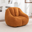 Comfy Bean Bag Chair With Memory Foam Filler, Tufted Soft by Unique Piece Furniture