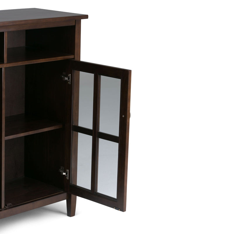 Warm Shaker - Handcrafted Medium Storage Media Cabinet, photo 7 of 7