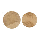 Set of 2 Textured Wood Box