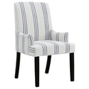 Draper - Upholstered Arm Chair - Beige by HouseOfZazla