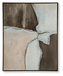 Junward - Wall Art - Brown / Tan / White
