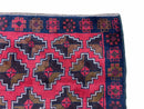 3' X 4' 7" Vintage Handmade Tribal Wool Rug Balouchi Rug Afghan Rug Red Brown