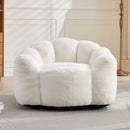 Lotus Style Compression Sofa With Pull Ring by Unique Piece Furniture