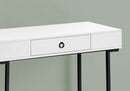 Computer Desk For Home Office, Glossy, Storage Drawer by HouseOfZazla