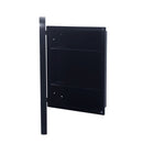 Recessed Metal Framed Medicine Cabinet With Mirror And Adjustable Shelves Wall Mirror With Storage For Bathroom by HouseOfZazla