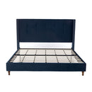 Peyton - Upholstered Bed With 54" High Headboard, Traditional Hand Buttoned Tufting by Unique Piece Furniture