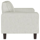 Xana - 2 Piece Upholstered Track Arm Sofa Set - Greige by HouseOfZazla