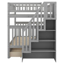 Bunk Bed With Staircase by HouseOfZazla