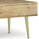 Jager - Lift Top Coffee Table Handcrafted by HouseOfZazla