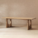 Carmel - 8 Seater Dining Table - Antique Brown by HouseOfZazla