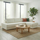 L-Shaped Modular Sofa With Double Layer Cushion by HouseOfZazla