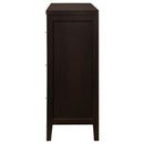 Wedgewood - 6 Drawers Dresser - Cappuccino by HouseOfZazla