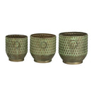 S/3 Textured Planters Set by HouseOfZazla