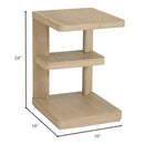 Chairside Table - Tan by HouseOfZazla