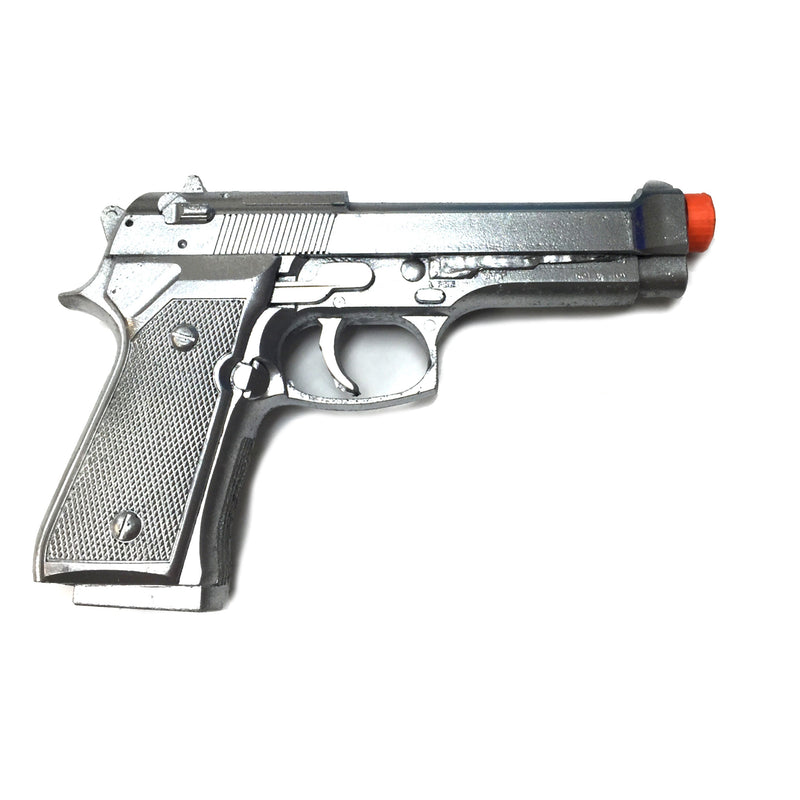 Foam Rubber Beretta 9mm Semi Automatic Style Inert Handgun Prop