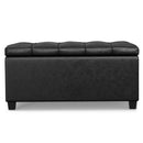 Sienna - Transitional Storage Ottoman Bench by HouseOfZazla