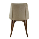 Willene - Polished Microfiber Side Chair (Set of 2) - Beige by HouseOfZazla