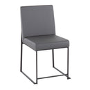 Fuji - Contemporary Modern Elegance With High Back Dining Chair (Set of 2) by HouseOfZazla