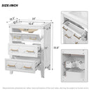 Bathroom Vanity With Sink, Free Standing Single Set, 3 Drawer Storage Cabinet